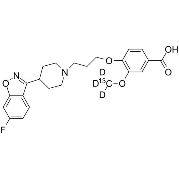 Iloperidone metabolite P95-13C,d3 2747914-96-9